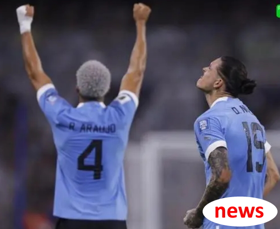 Uruguay 2-0 Argentina đi, Nunez và Araujo đóng góp, Messi khóa cổ họng