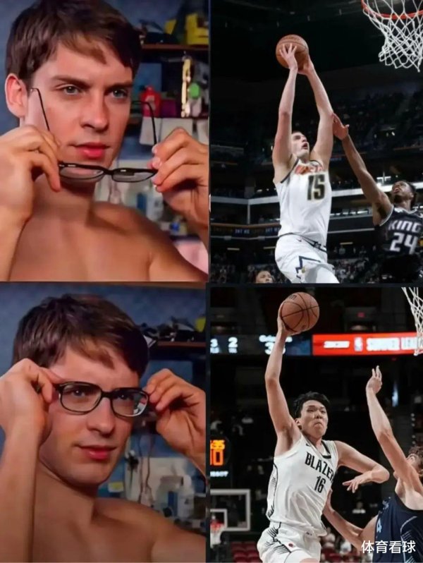 Ở đây đến! 11 điểm, 5 rebound, 4 hỗ trợ và 2 mũ! Yang Hansen, thôi nào ...